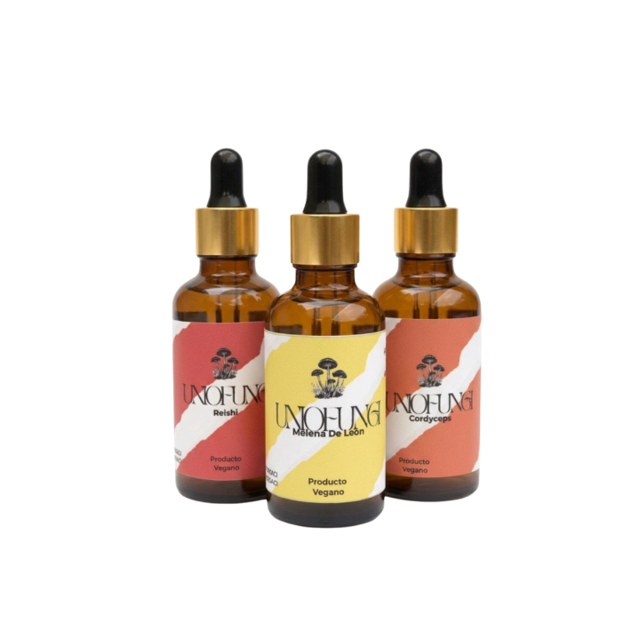 Tri-Pack Sinergia Total en gotas  50 ml Melena de León Reishi Cordyceps
