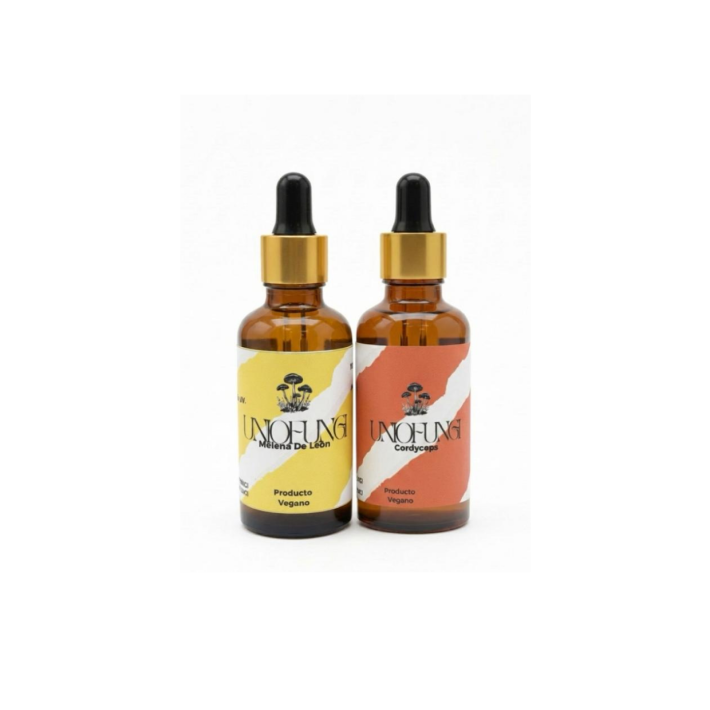 Pack Dúo 30 ml Melena de León  Cordyceps gotas energía y Enfoque
